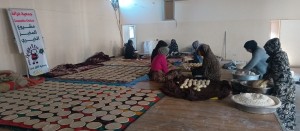 Distribuzione acqua e pane a Nuseirat e Deir al-Balah, 11/3/25