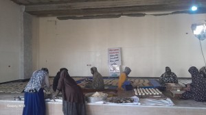 Distribuzione pane a Nuseirat, 18/3/25