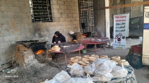 Distribuzione acqua e pane a Nuseirat e Deir al-Balah, 19/3/25
