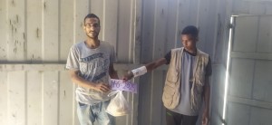 Distribuzione pane e acqua a Nuseirat, 4 e 5/6/25